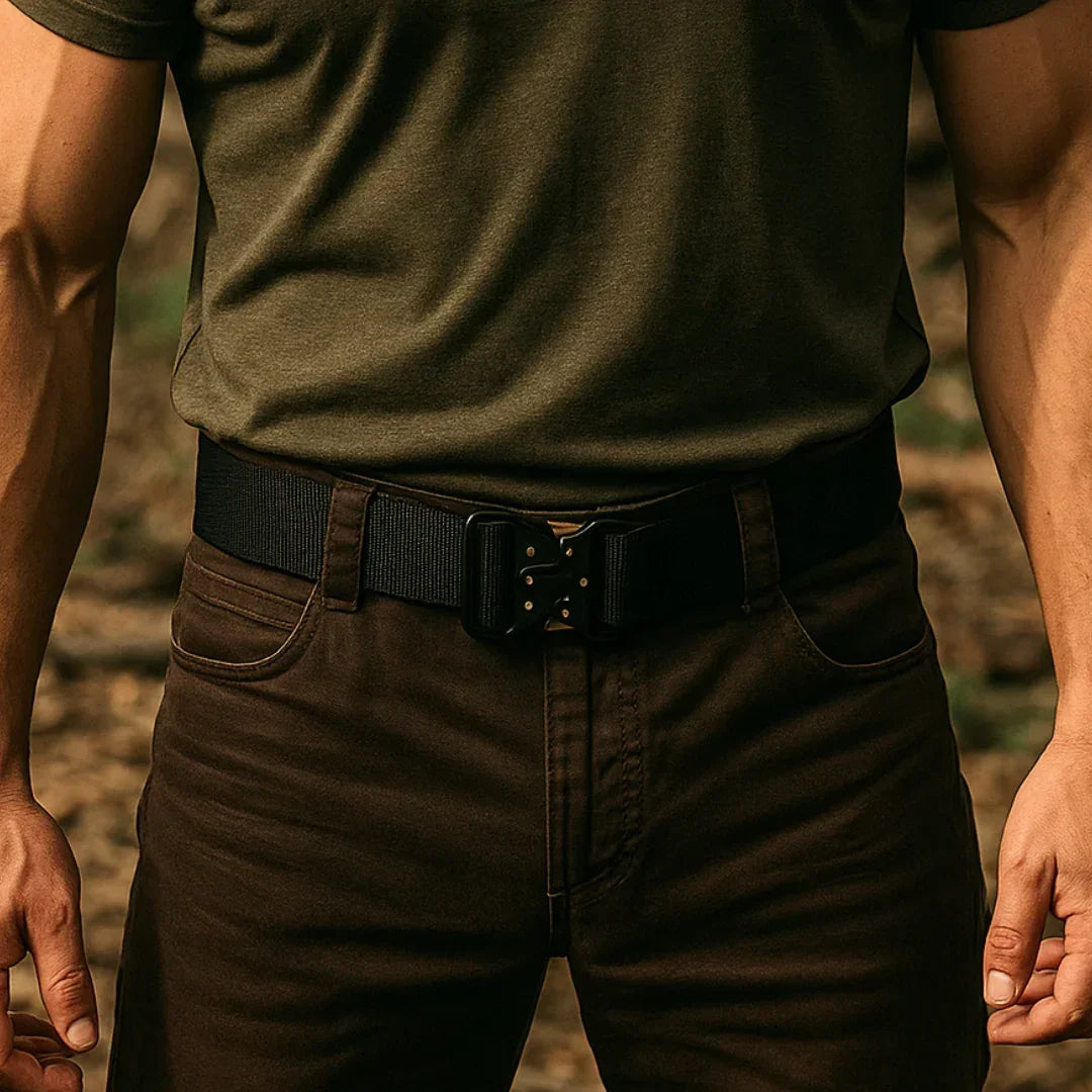 Cinto Outdoor com Fivela Tática