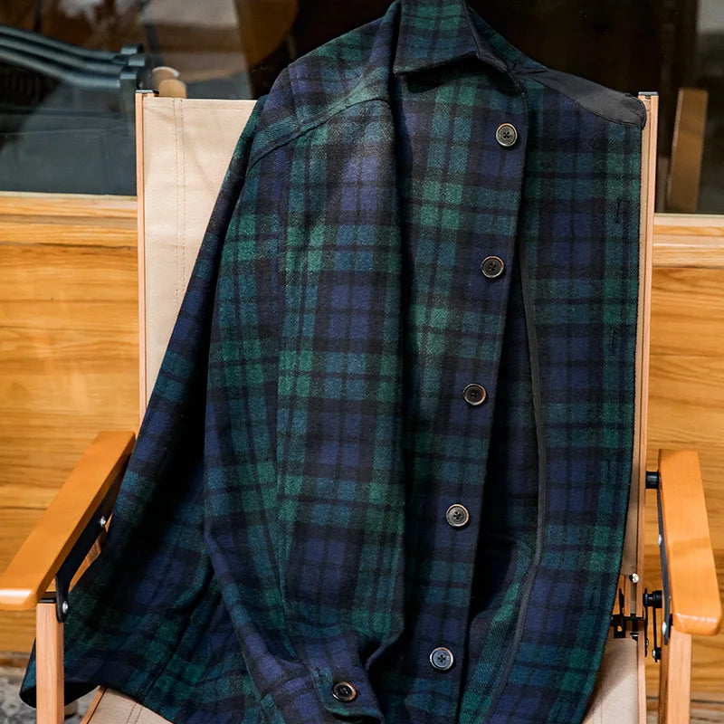 Camisa Flanela Lã Retro