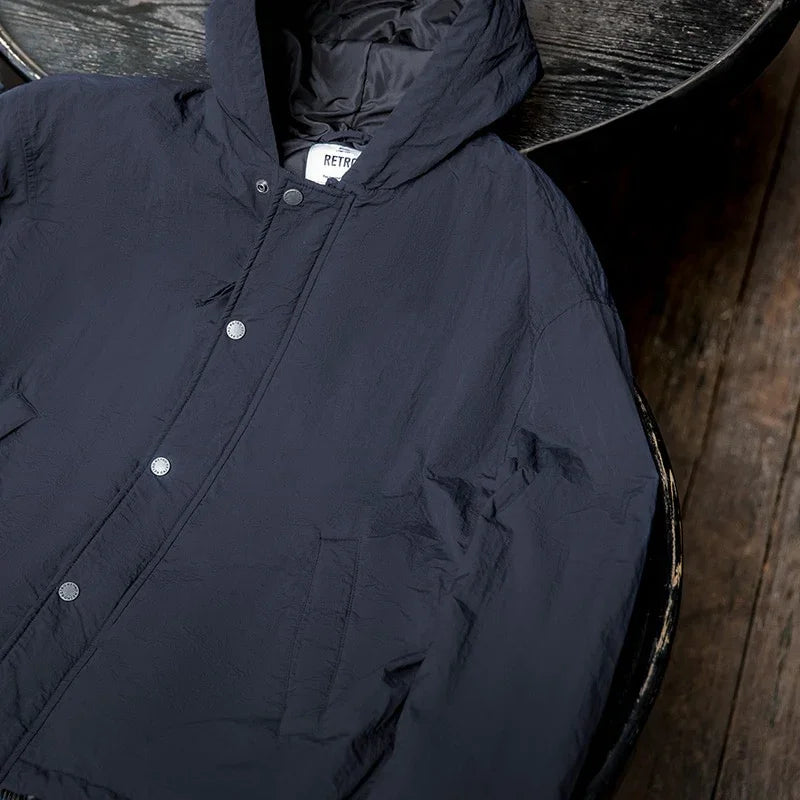 Jaqueta Parka Navy Blue