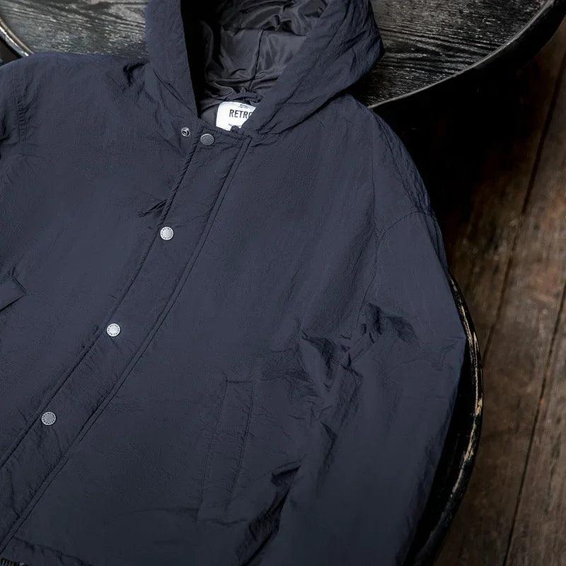 Jaqueta Parka Navy Blue