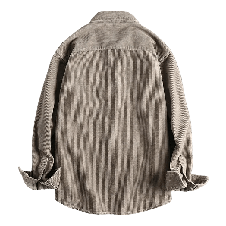 Camisa Worker Veludo Oversized