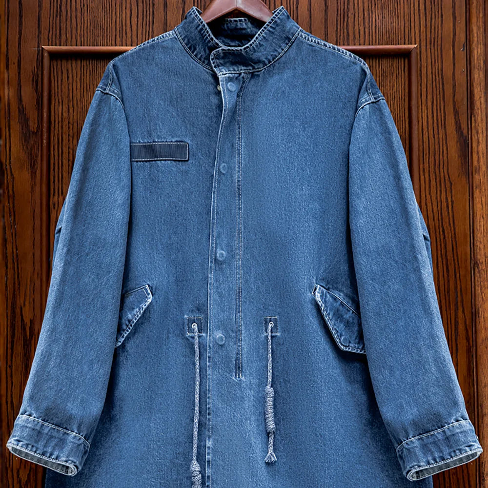 Casaco Sobretudo Jeans M65 Feminino