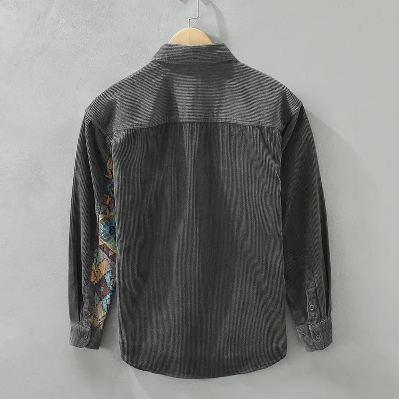 Camisa Arte em Veludo