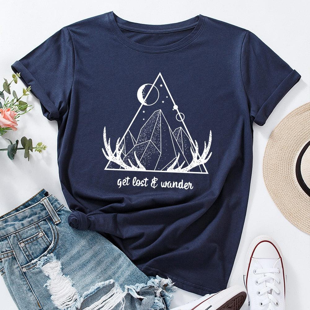 Camiseta Feminina Alce - Linha Be Wild - Almaselvagem