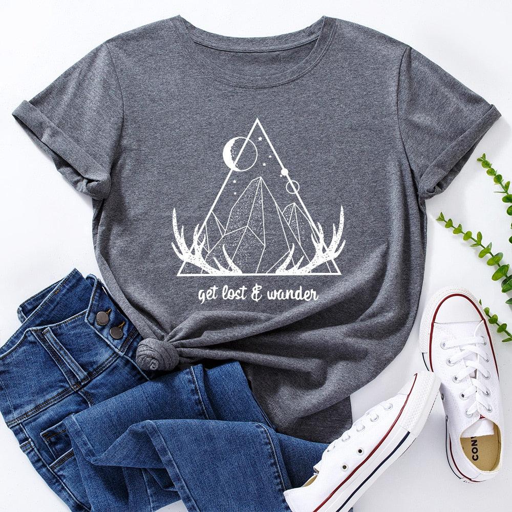 Camiseta Feminina Alce - Linha Be Wild - Almaselvagem