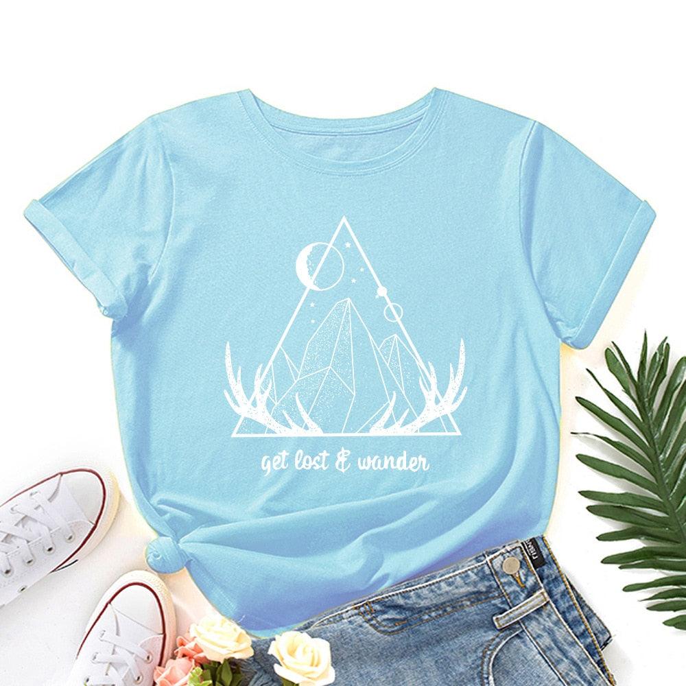 Camiseta Feminina Alce - Linha Be Wild - Almaselvagem