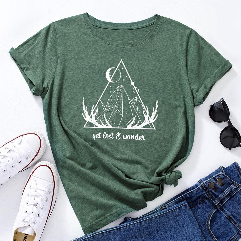 Camiseta Feminina Alce - Linha Be Wild - Almaselvagem