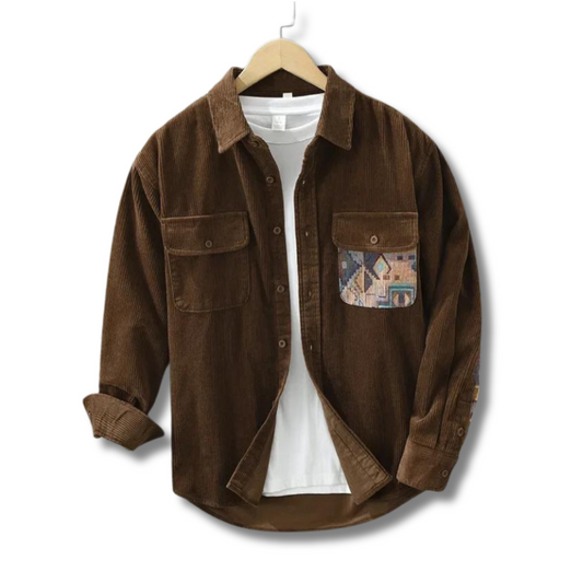 Camisa Arte em Veludo