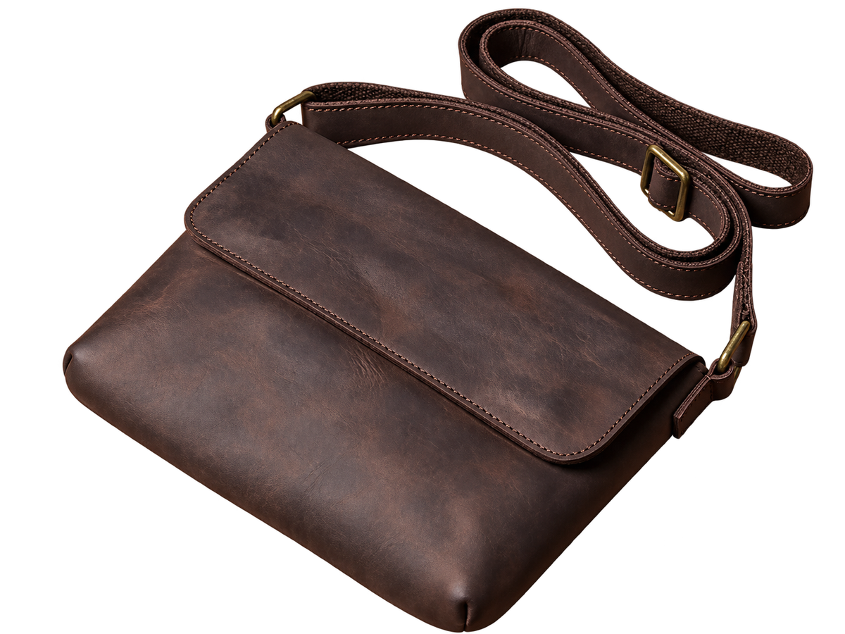 Bolsa Estrada Couro