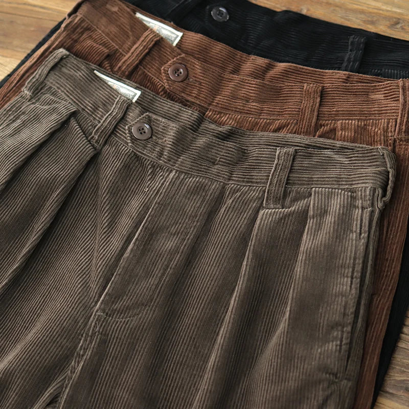Calça Alfaiate Veludo Cotelê