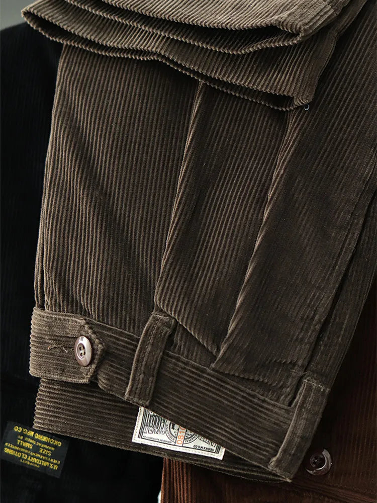 Calça Alfaiate Veludo Cotelê