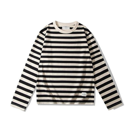 Camiseta Mariniere Listrada na cor Preto