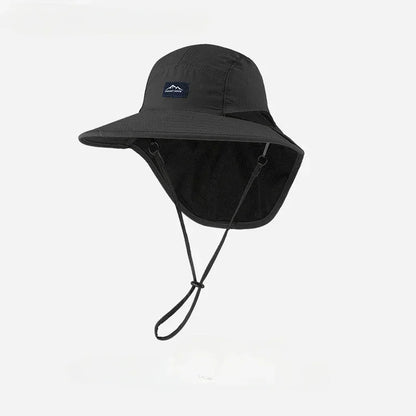 Chapéu Trilha Aba Larga em Preto