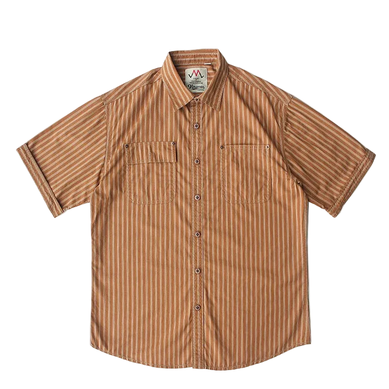 Camisa Cabana Listrada Algodão