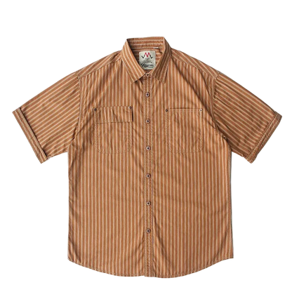 Camisa Cabana Listrada Algodão