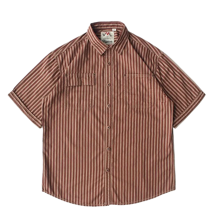Camisa Cabana Listrada Algodão
