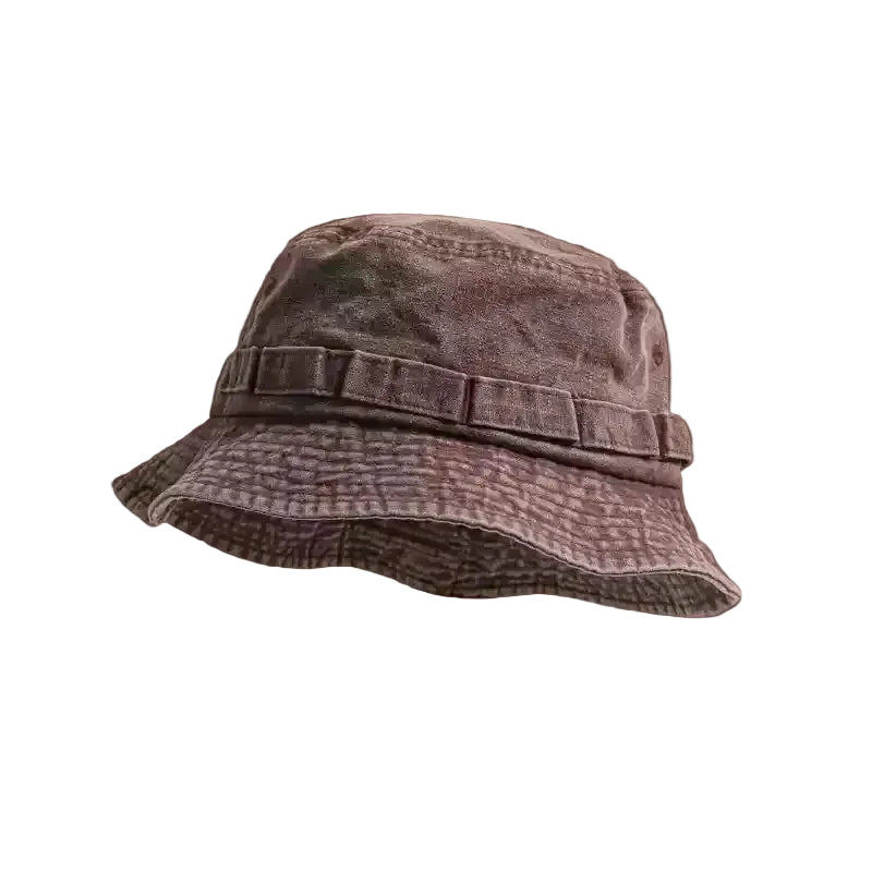 Chapeu Bucket Mirante na cor Tijolo Lavado
